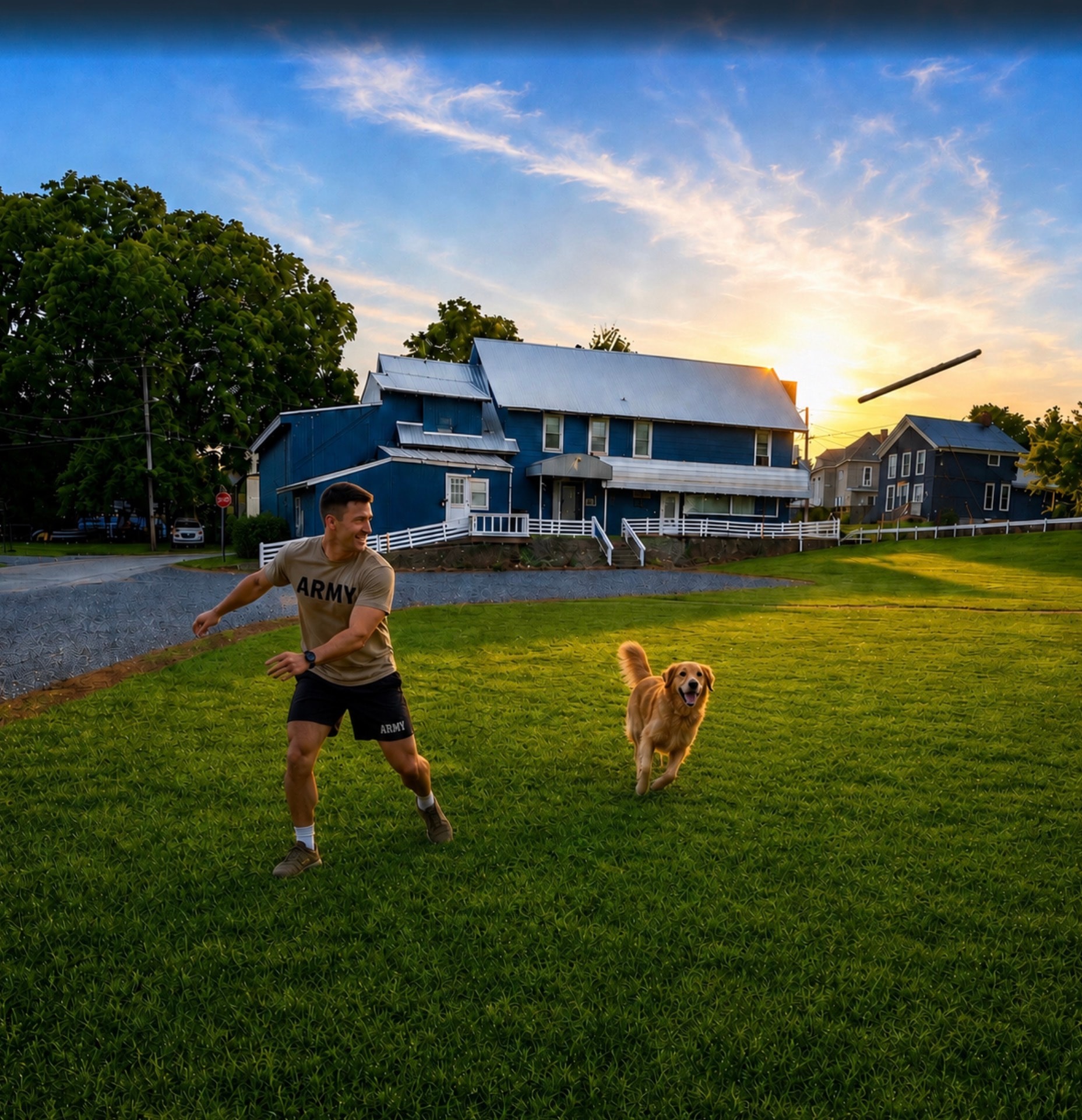 Pet-friendly living at The Arsenal Rentals