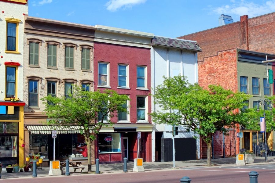 Downtown Watertown NY neighborhood