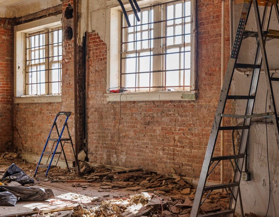 Historic brick interior of The Arsenal