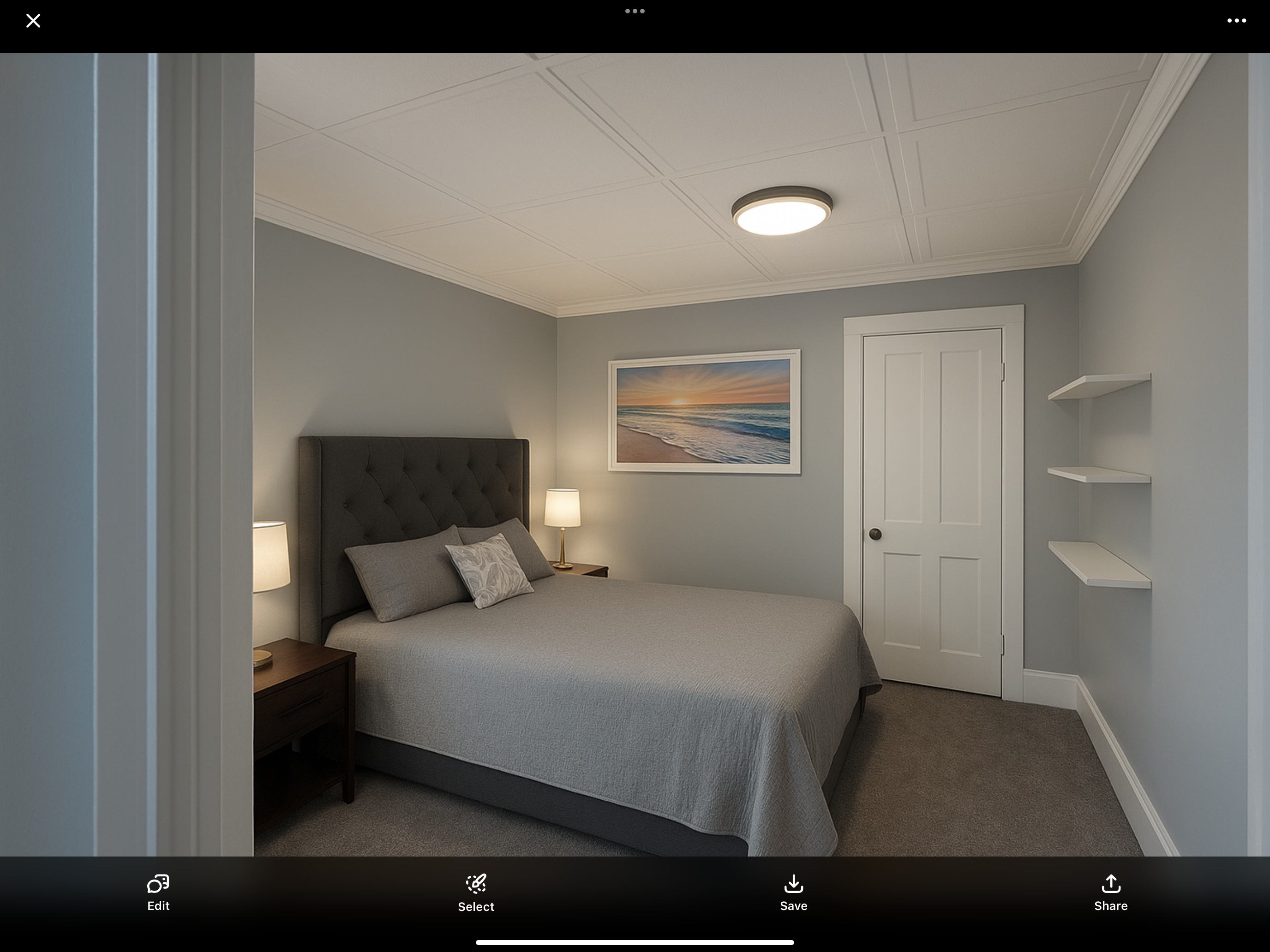 The General Apartment — Bedroom