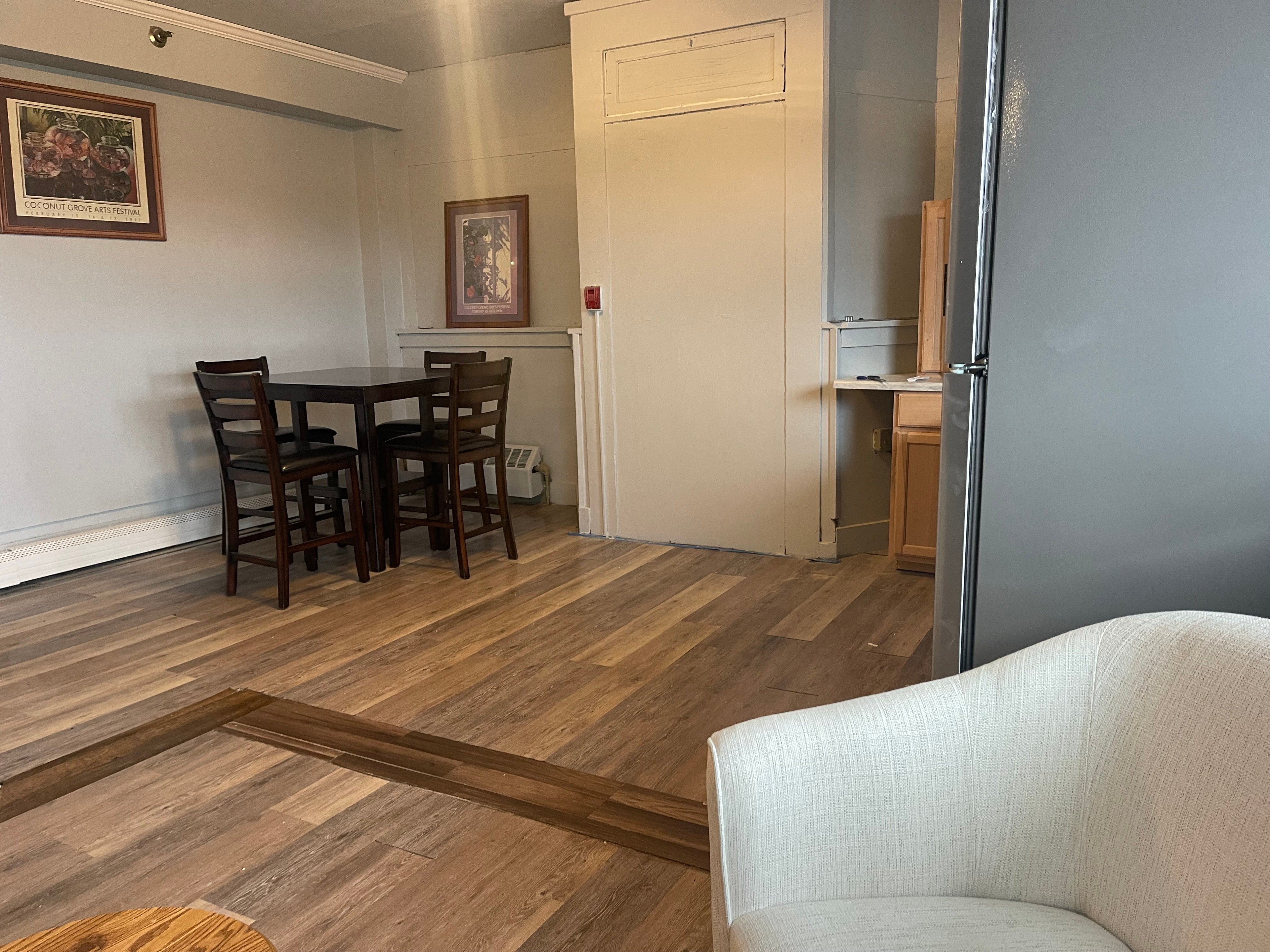 The Major Studio — Living Area